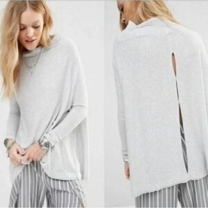 - We The Free Lover Rib Split Back Raw Edges